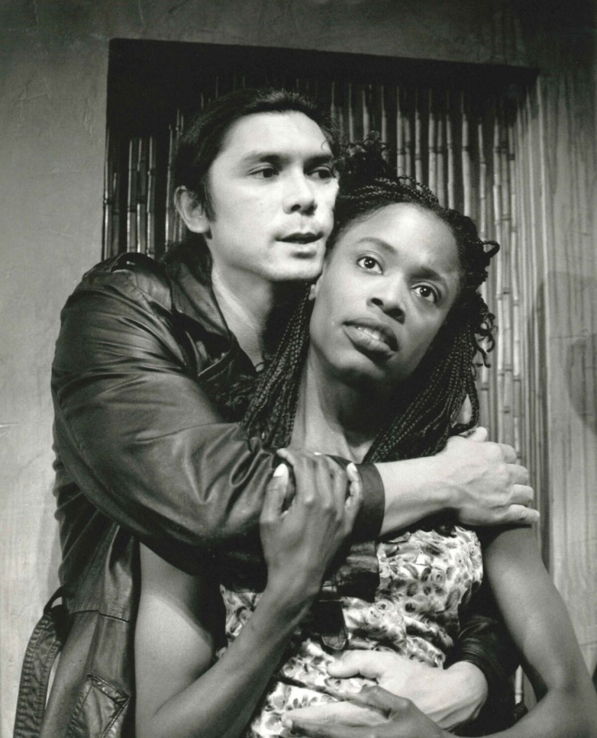 Charlayne Woodard, right, with Lou Diamond Phillips in La Jolla Playhouse's "The Good Person of Setzuan" in 1994.