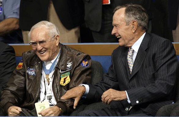 George H.W. Bush and George Day