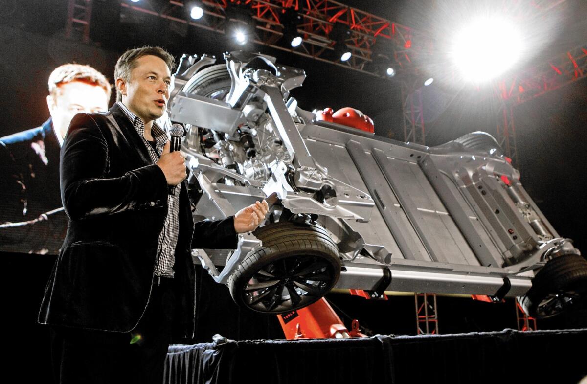 Tesla Motors, led by Elon Musk, says it will sell $2 billion worth of its stock.
