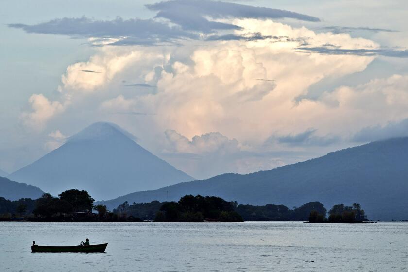 A boat navigates Lake Cocibolca, also known as Lake Nicaragua, near Granada in June 2013. Plans for a $50-billion shipping canal would divide Nicaragua in two as it traveled from the Pacific to the Caribbean, bisecting Central America's largest lake and dwarfing the 100-year-old Panama Canal.