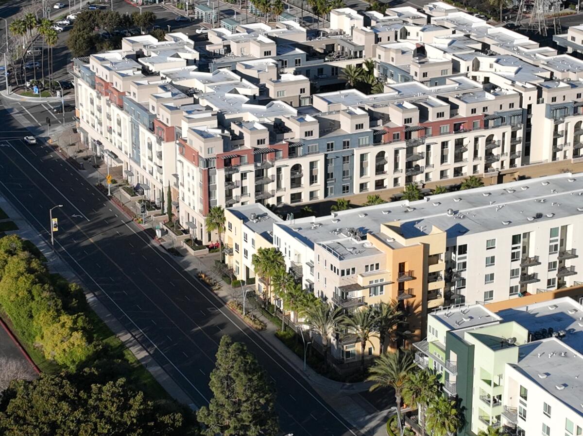 High-density housing in Huntington Beach