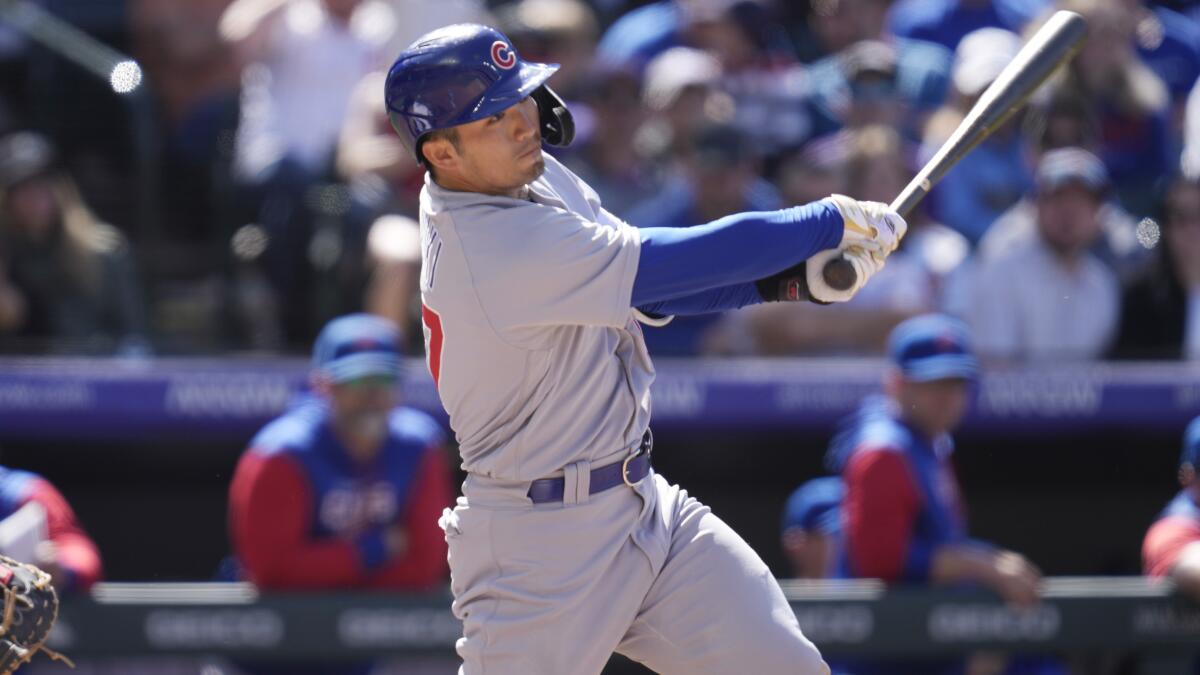 Kris Bryant homers, has 3 RBIs against former team in Rockies' 6-4 win over  Cubs - The San Diego Union-Tribune