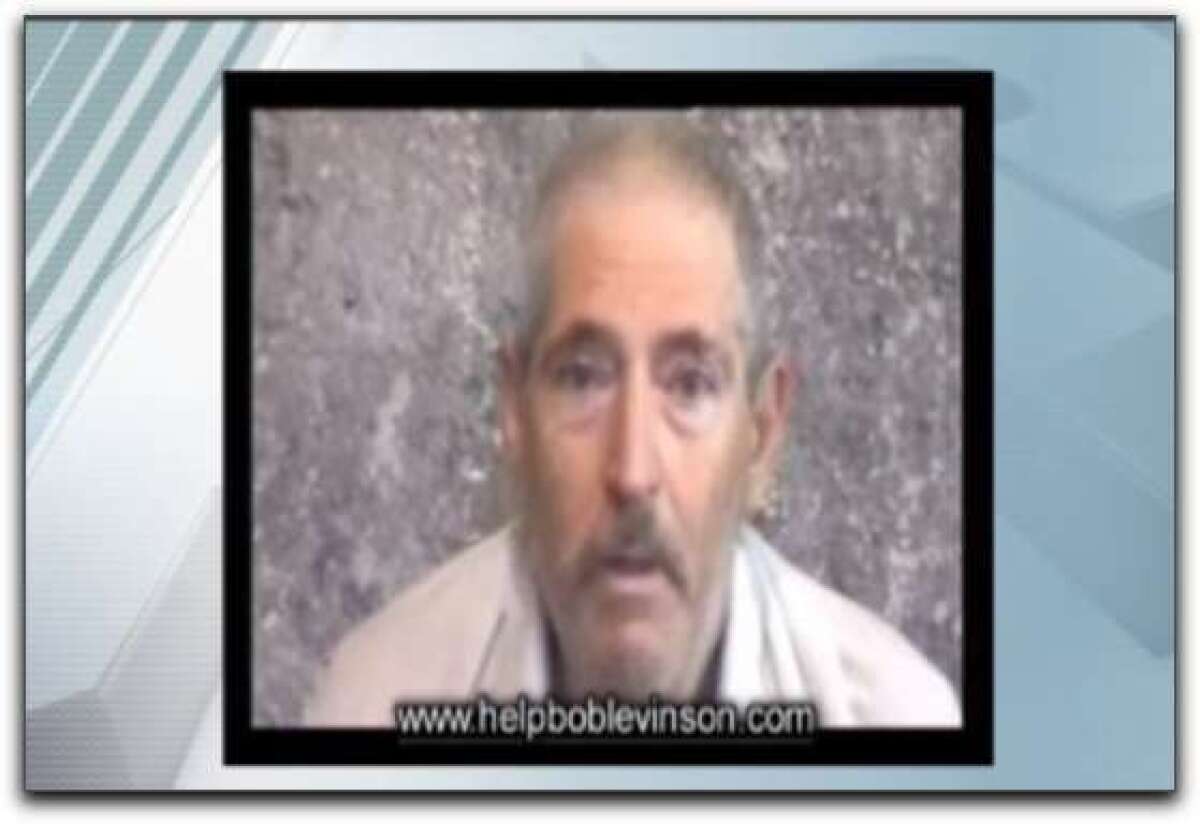 This video frame grab from a Levinson family Web site shows Robert Levinson, who has been held in Iran for seven years.