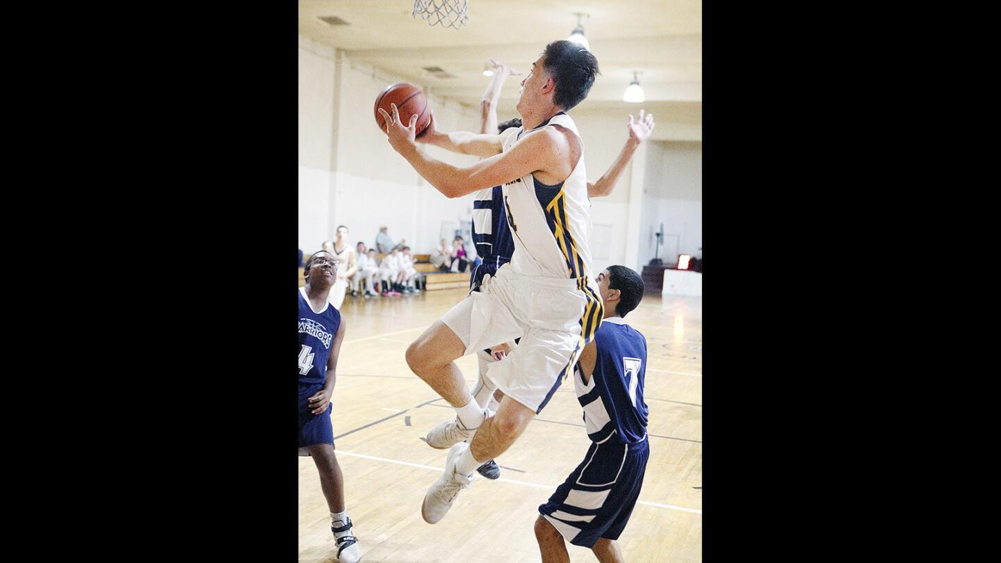 Photo Gallery: St. Monica Academy vs. New Harvest Christian boys' basketball