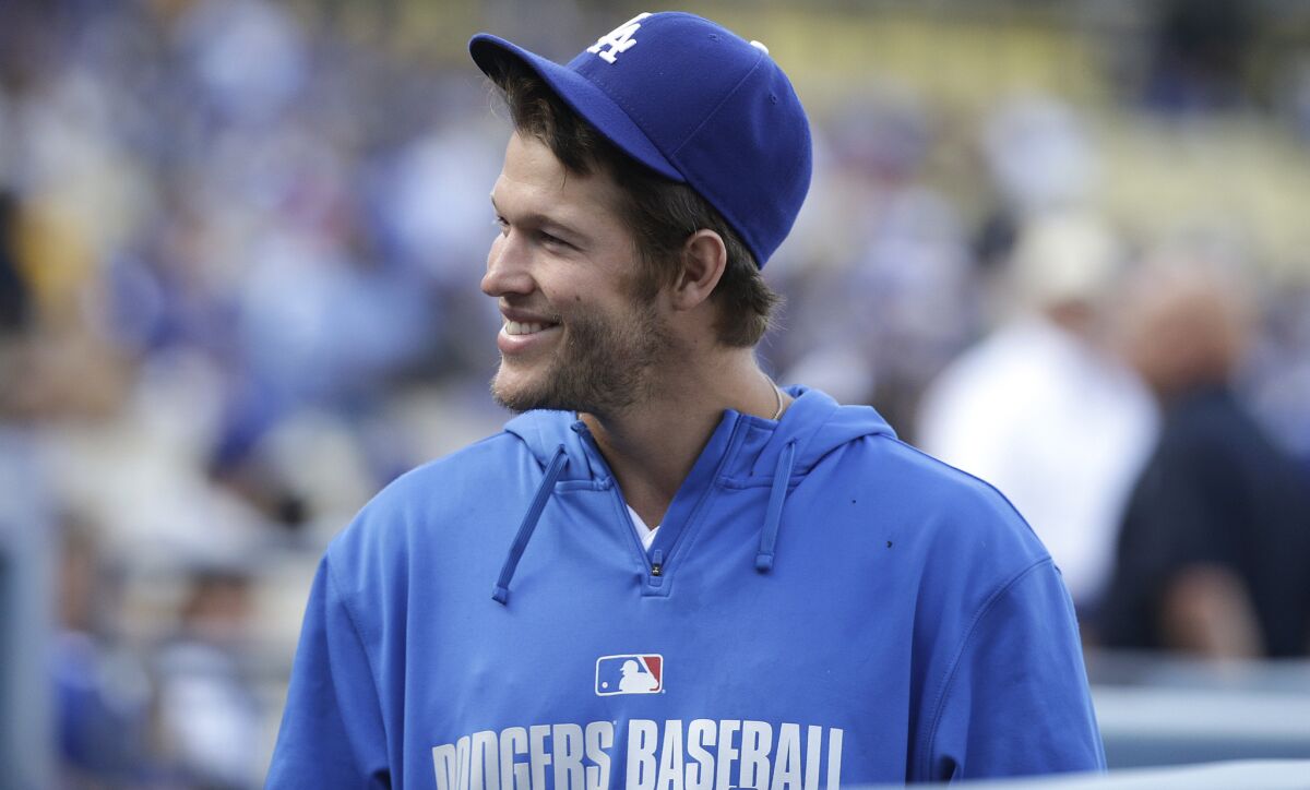 Dodgers starting pitcher Clayton Kershaw has been on the disabled list since March 30.