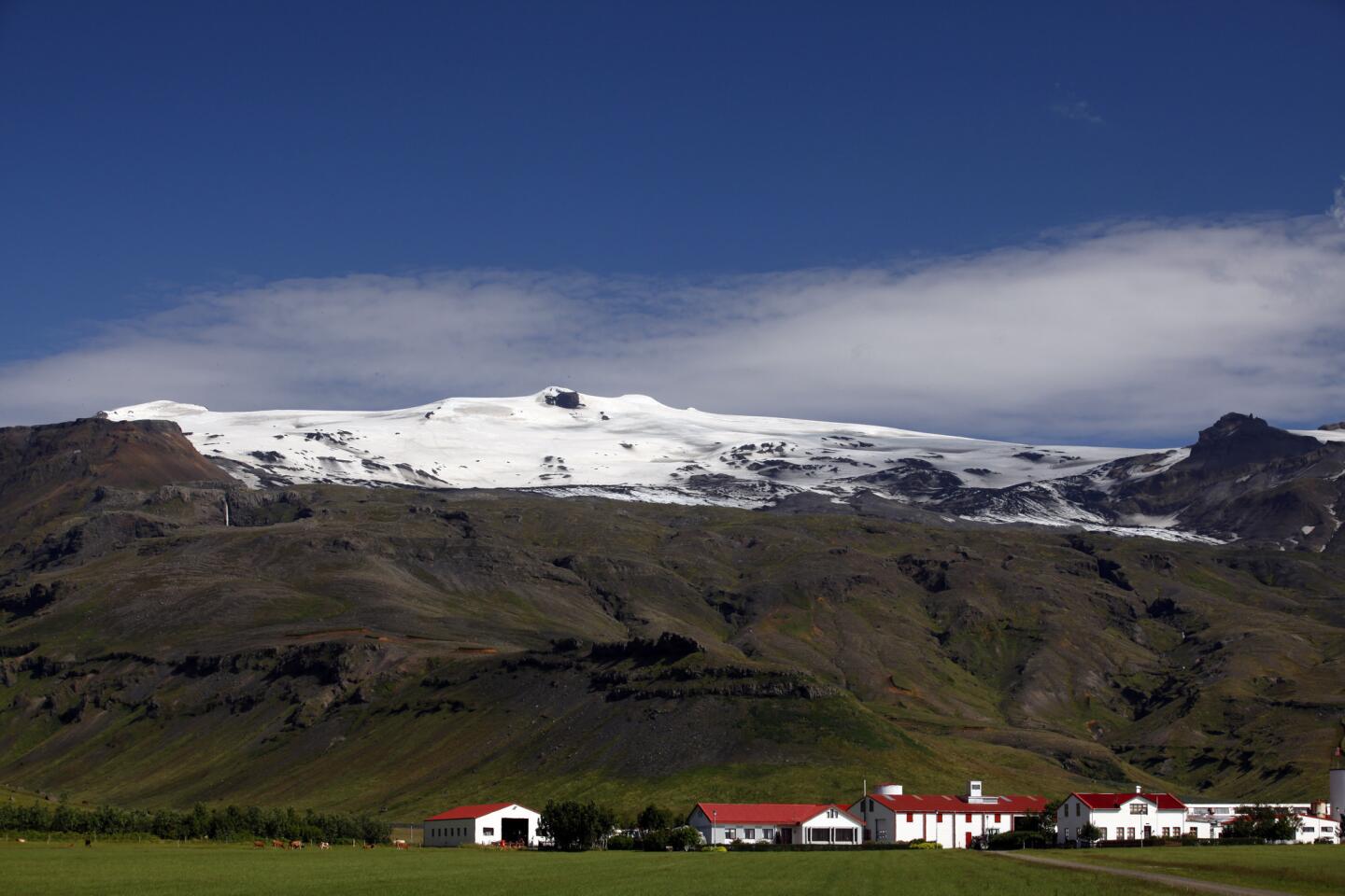 Eyjafjallajokull volcano, south Iceland