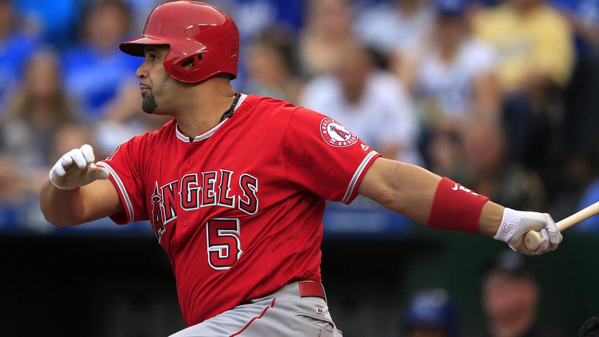 Pujols moves to Dodgers, disputes Angels' everyday claims - The San Diego  Union-Tribune