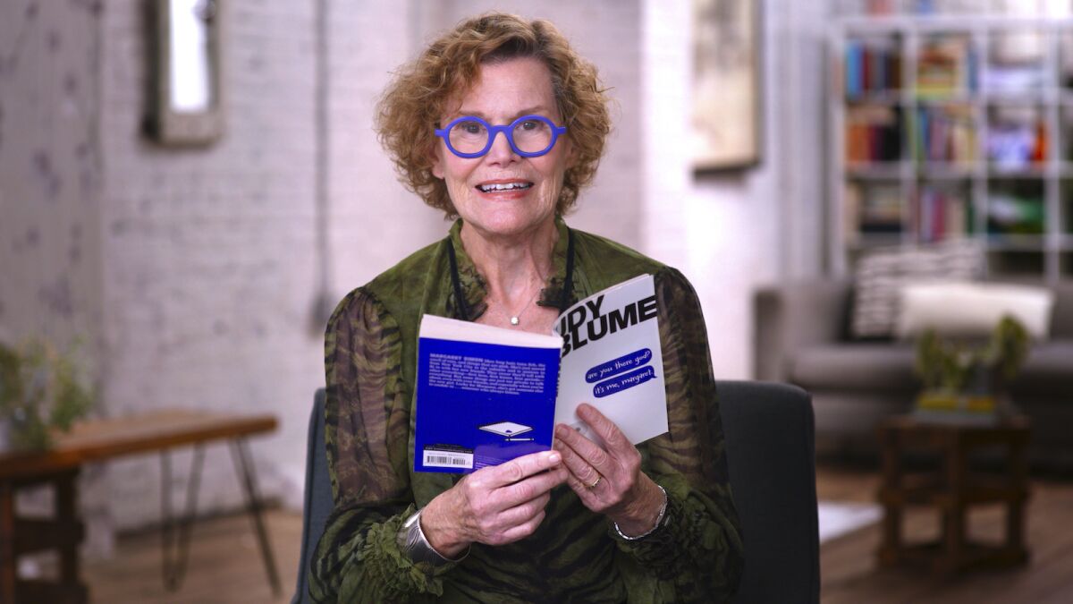 Judy Blume in the documentary "Judy Blume Forever."
