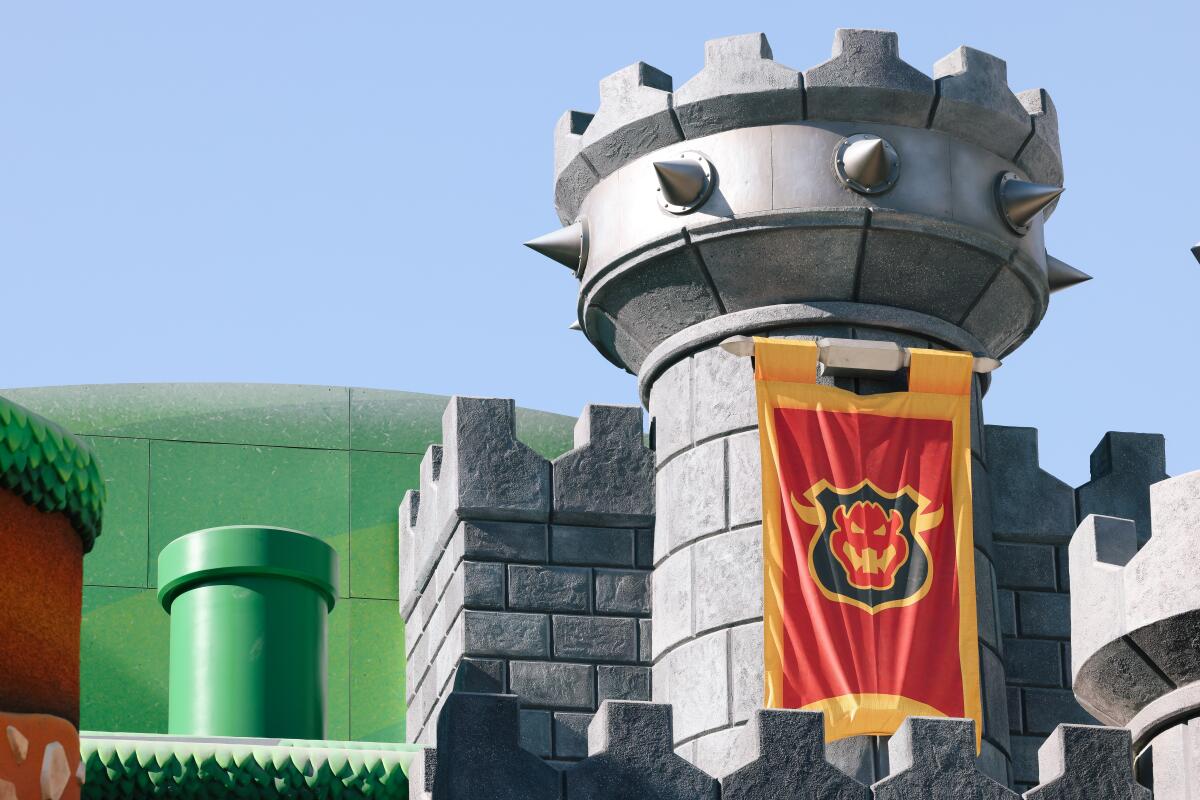 Universal Studios Hollywood's Super Nintendo World.