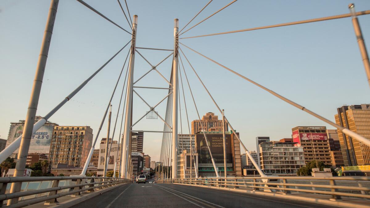 You can fly to Johannesburg, South Africa, for $850 on Virgin Atlantic and see the Nelson Mandela Bridge in person.