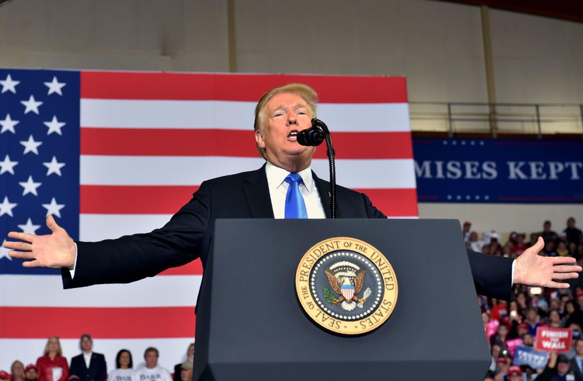 President Trump has topped $100 million in fundraising for his 2020 reelection bid.