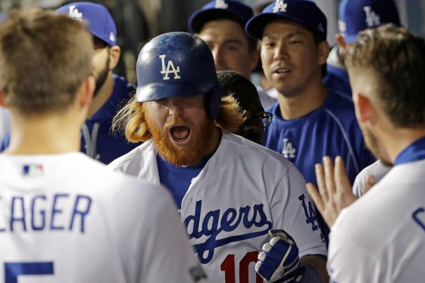 Third baseman Justin Turner was a crucial component of the Dodgers last season.
