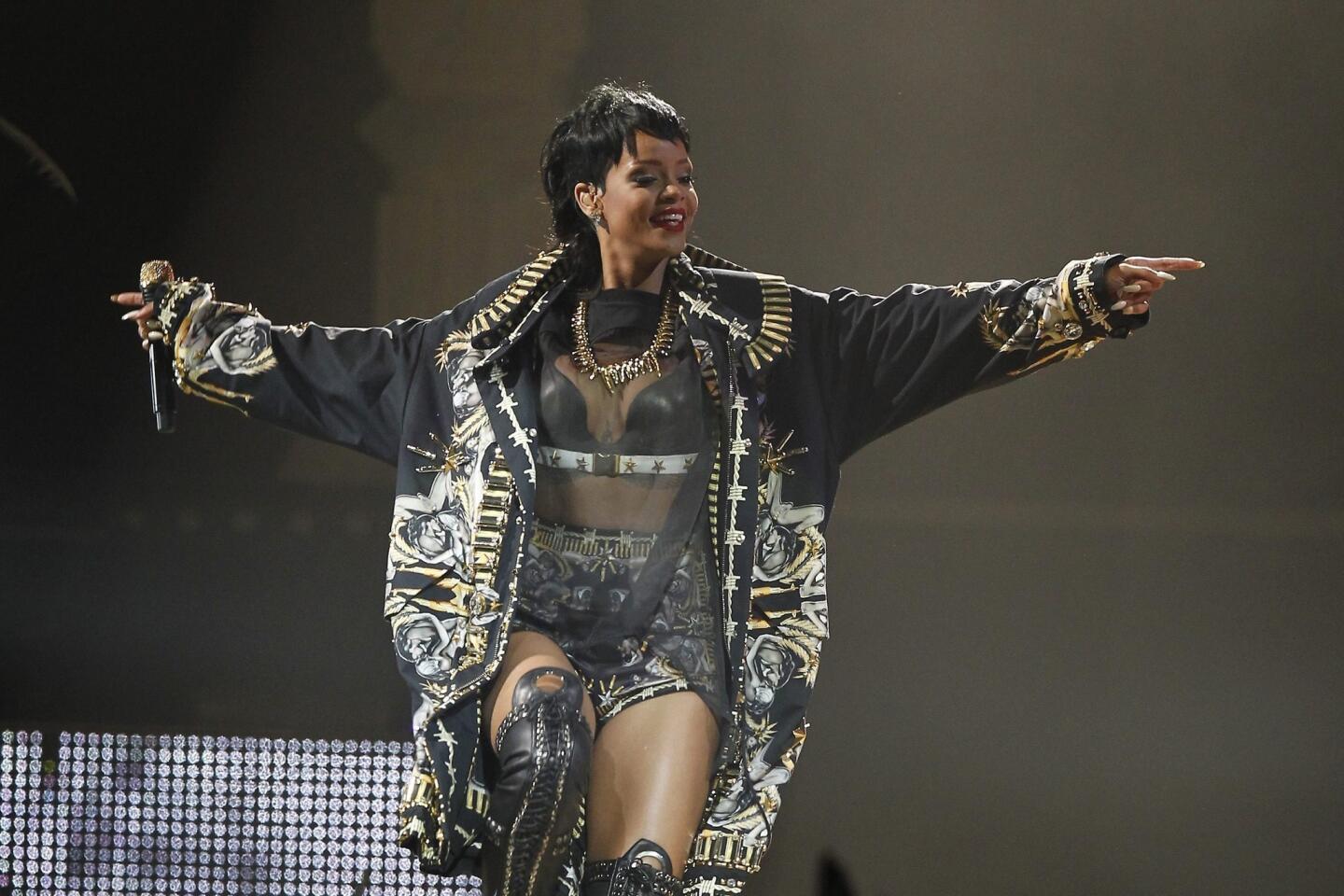 Rihanna's Instagram post leads to two arrests