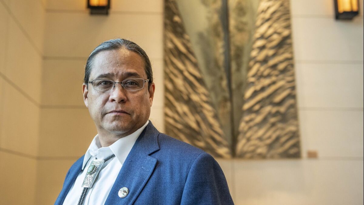 Mark Macarro, tribal chairman of the Pechanga Band of Luiseño Indians, said his tribe's efforts to retrieve ancestral burial remains have been “absolutely stonewalled” by some UC researchers.