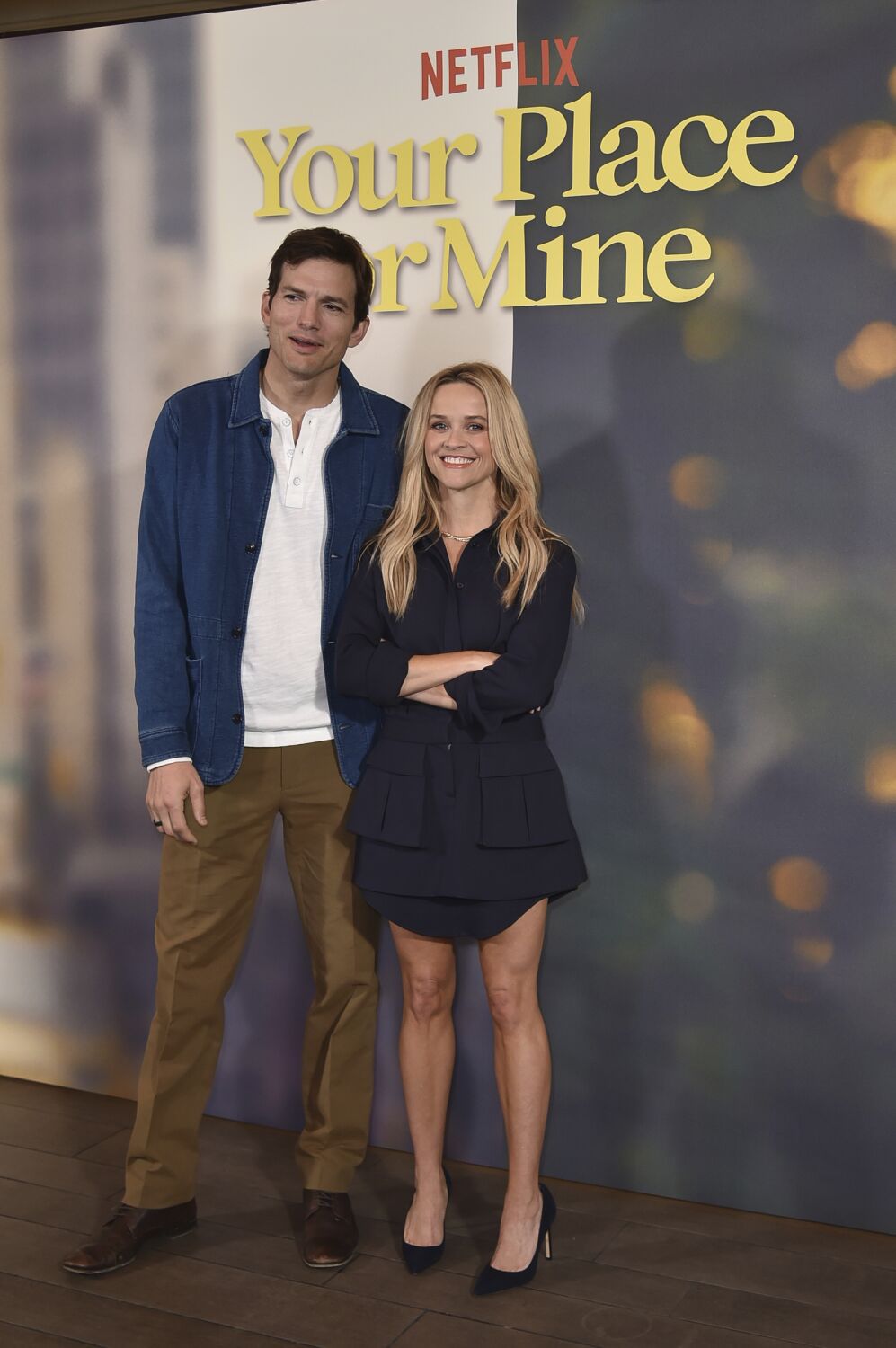 What chemistry? Ashton Kutcher explains those weird photos with Reese Witherspoon