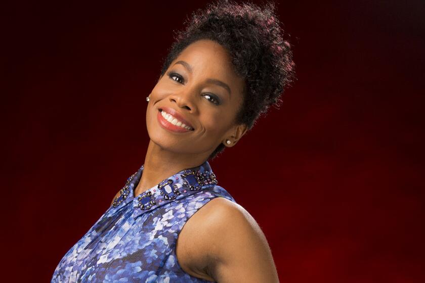Actress Anika Noni Rose says she is thankful she can bounce among stage, film and TV work.