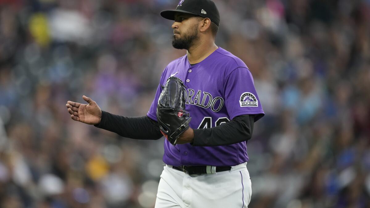 Germán Márquez comes within 3 outs of 8th no-hitter of 2021 - The San Diego  Union-Tribune