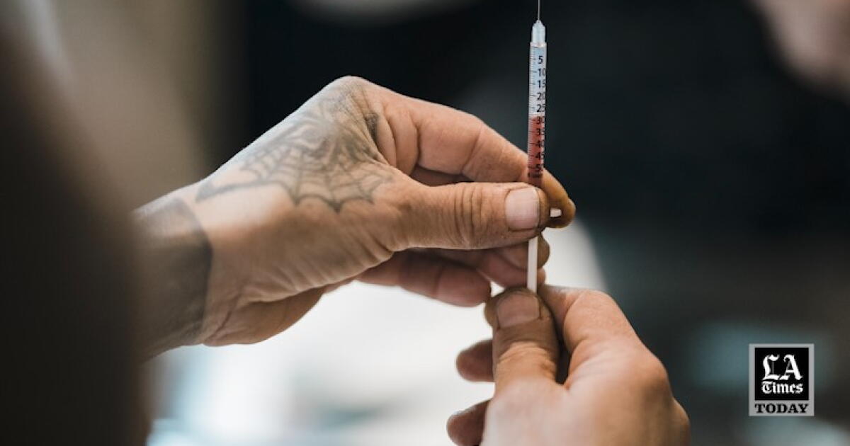 Injection Injection Everwhere Injection sites: Safe place to get high and avoid overdose? - Los ...