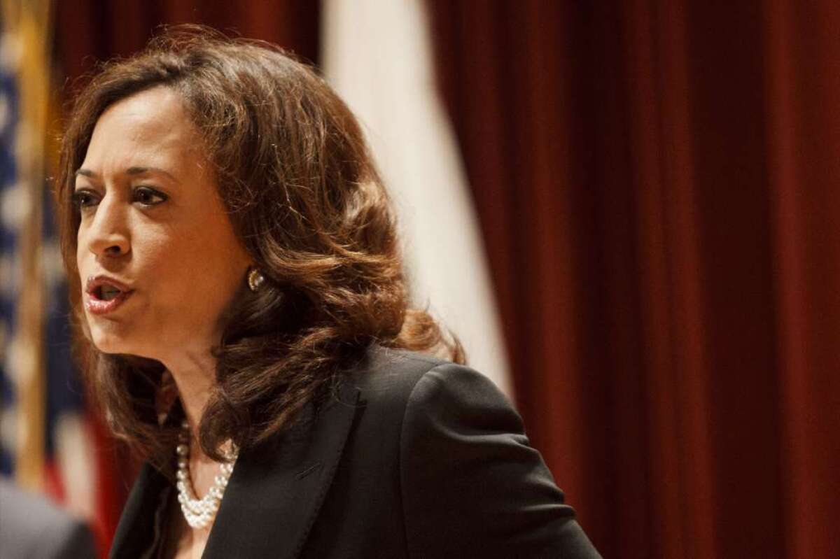 California Atty. Gen. Kamala D. Harris this week began putting top mobile app makers on notice that they will be held accountable for how they handle Californians' personal information.