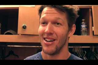 Dodgers pitcher Clayton Kershaw explains his curveball