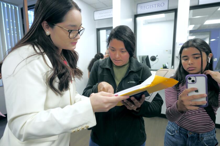 Julissa Gutierrez Villanueva, the new interim consul at the Honduras consulate in Los Angeles