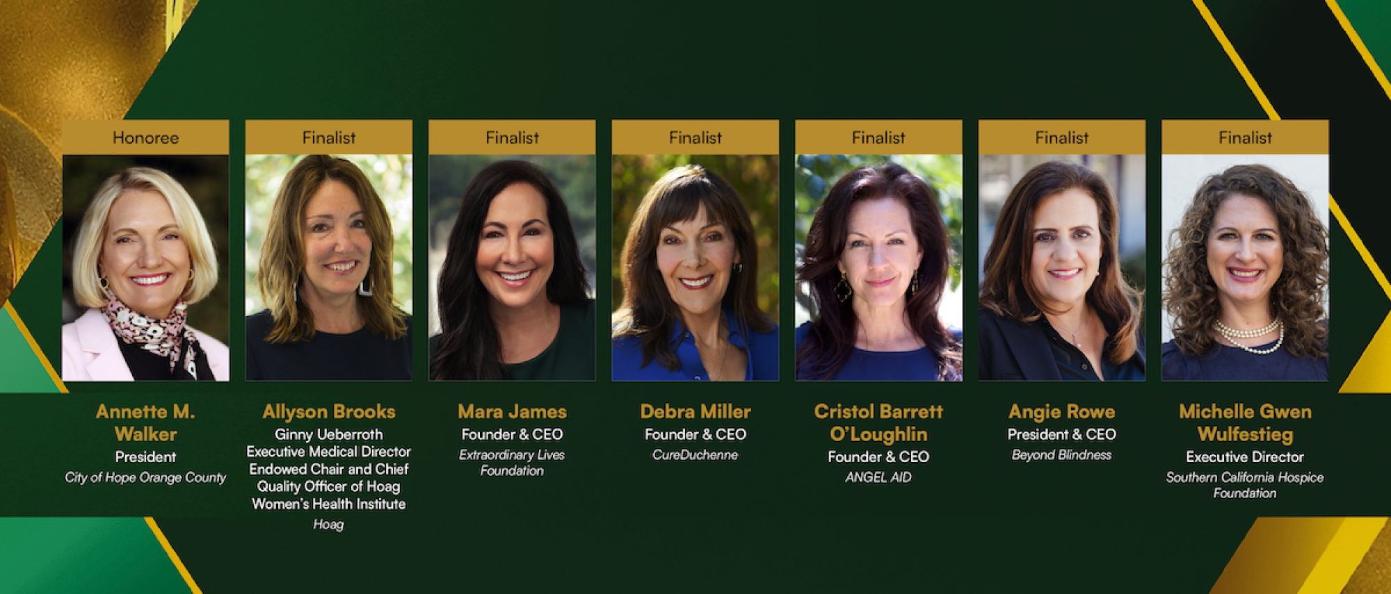 OC Women Honorees Finalists