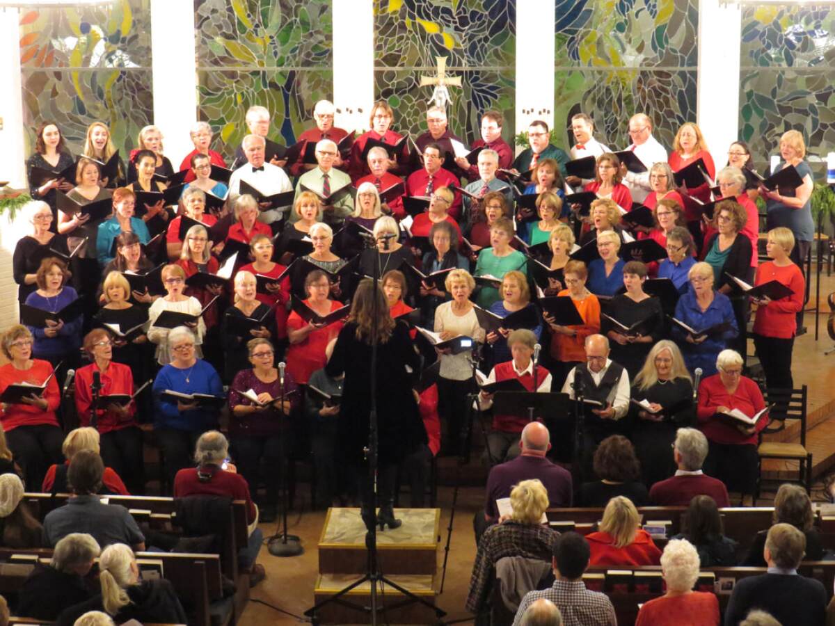 The Peninsula Singers community choir welcomes singers with all levels of experience to join for the spring season, which began Jan. 13.
