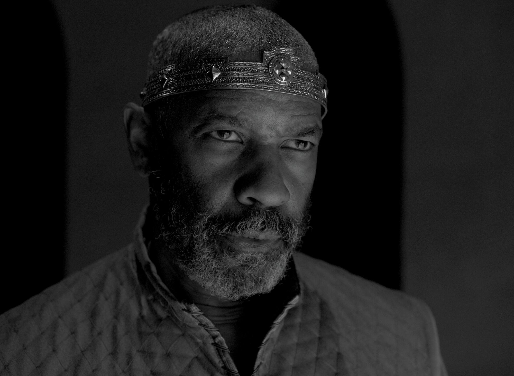 "Denzel's performance is a marvel of balance and precision," producer Robert Graf says of Washington's Macbeth.