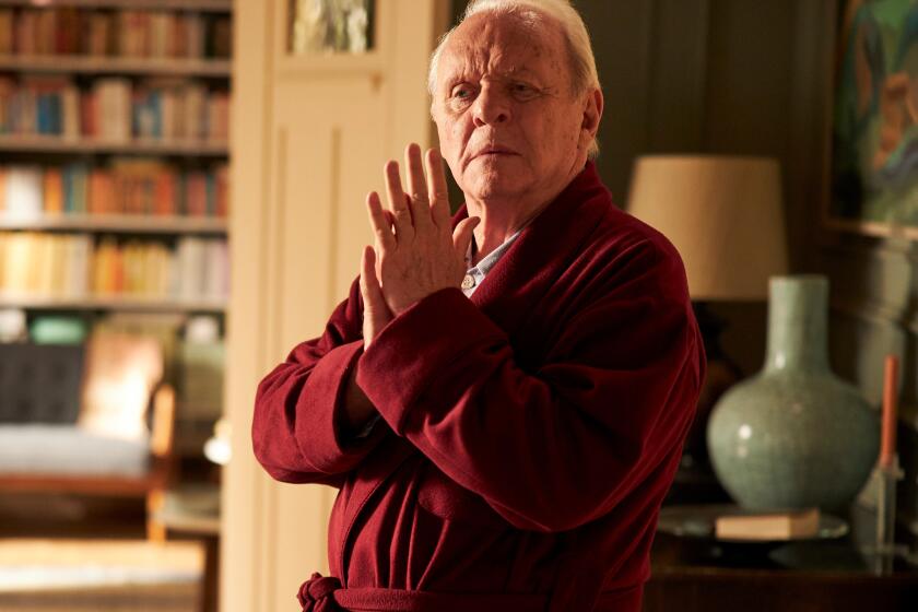 Anthony Hopkins in a scene from “The Father.”
