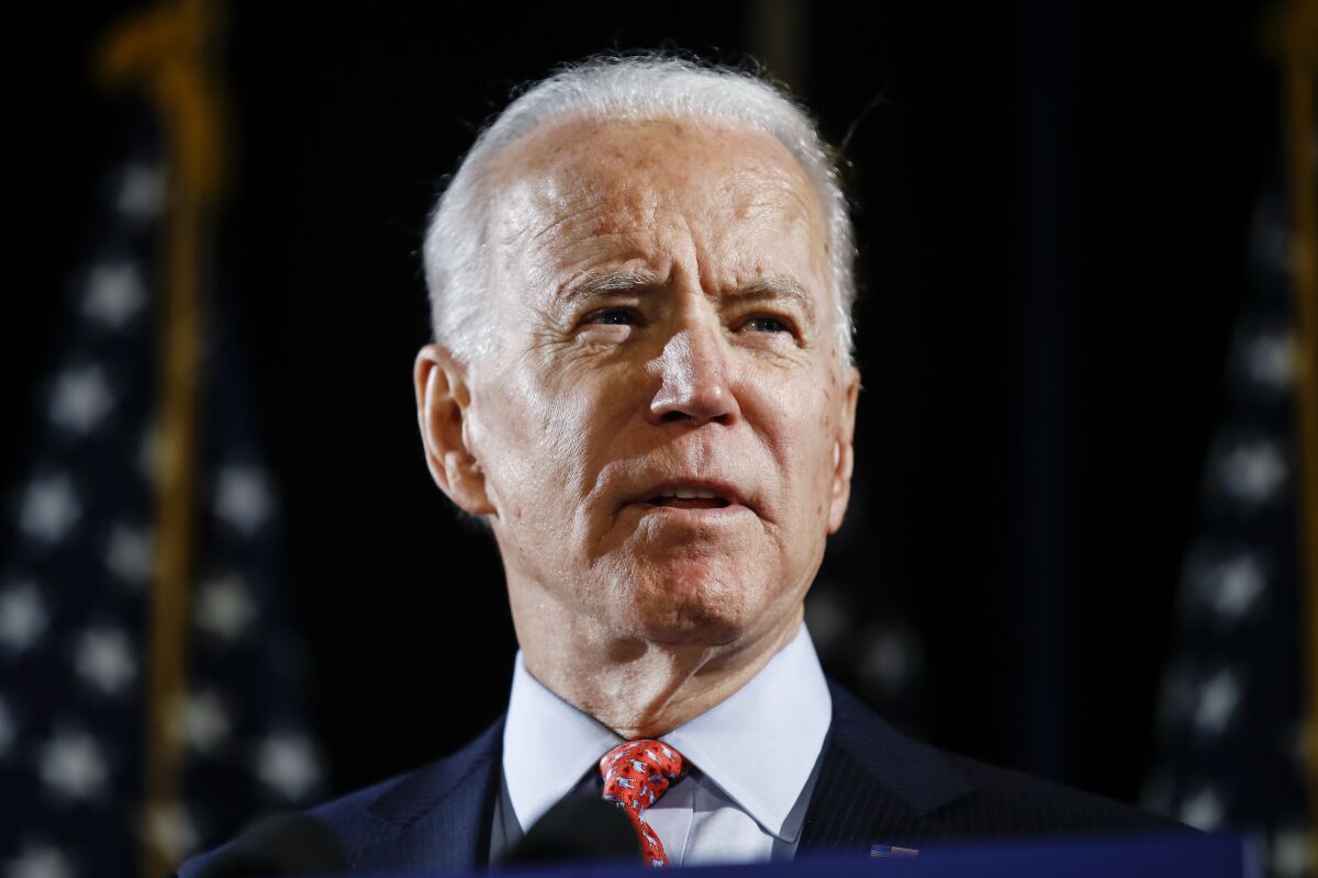 Election 2020 Joe Biden VP Search
