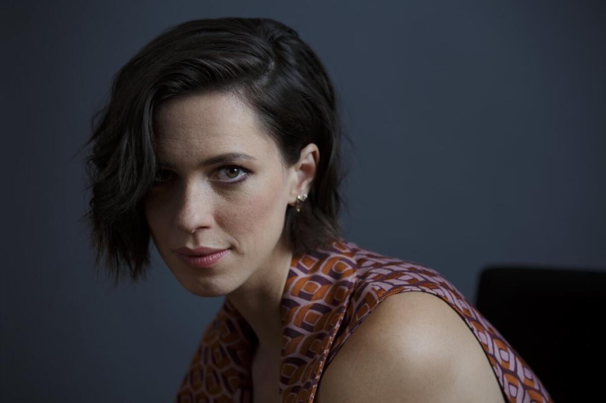 Rebecca Hall stars as Christine Chubbock, a 1970s television journalist who took her own life on live TV, in the October release "Christine."
