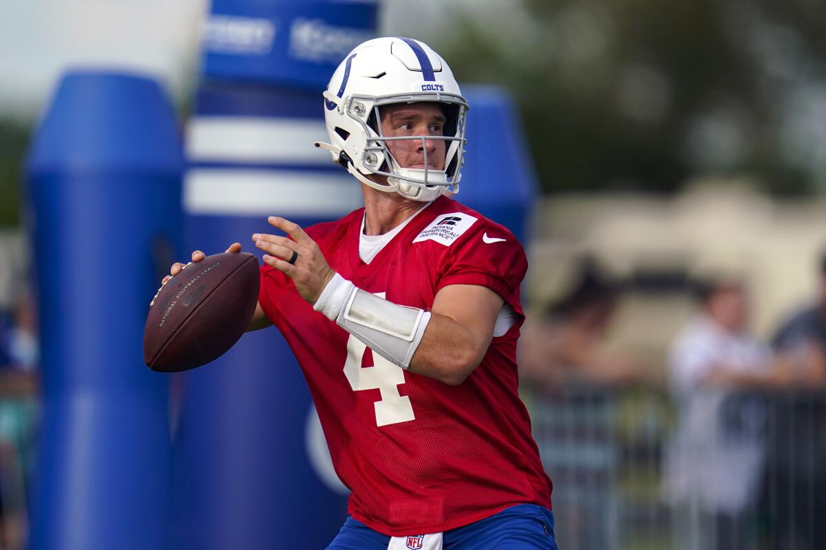 New starting QBs become headliners for Colts, Commanders - The San Diego  Union-Tribune