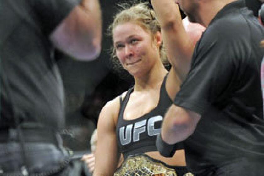 Ronda Rousey is still the best women's fighter in the world.