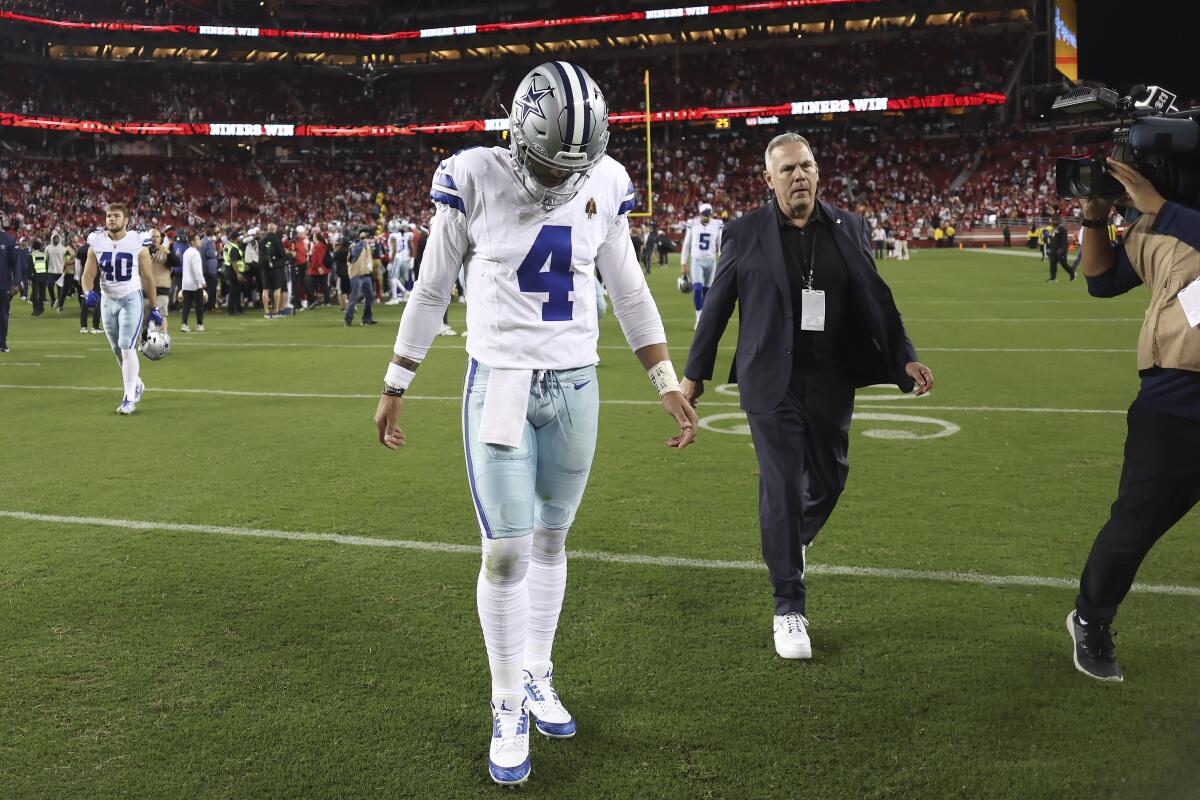 Dallas Cowboys season ends with playoff failure
