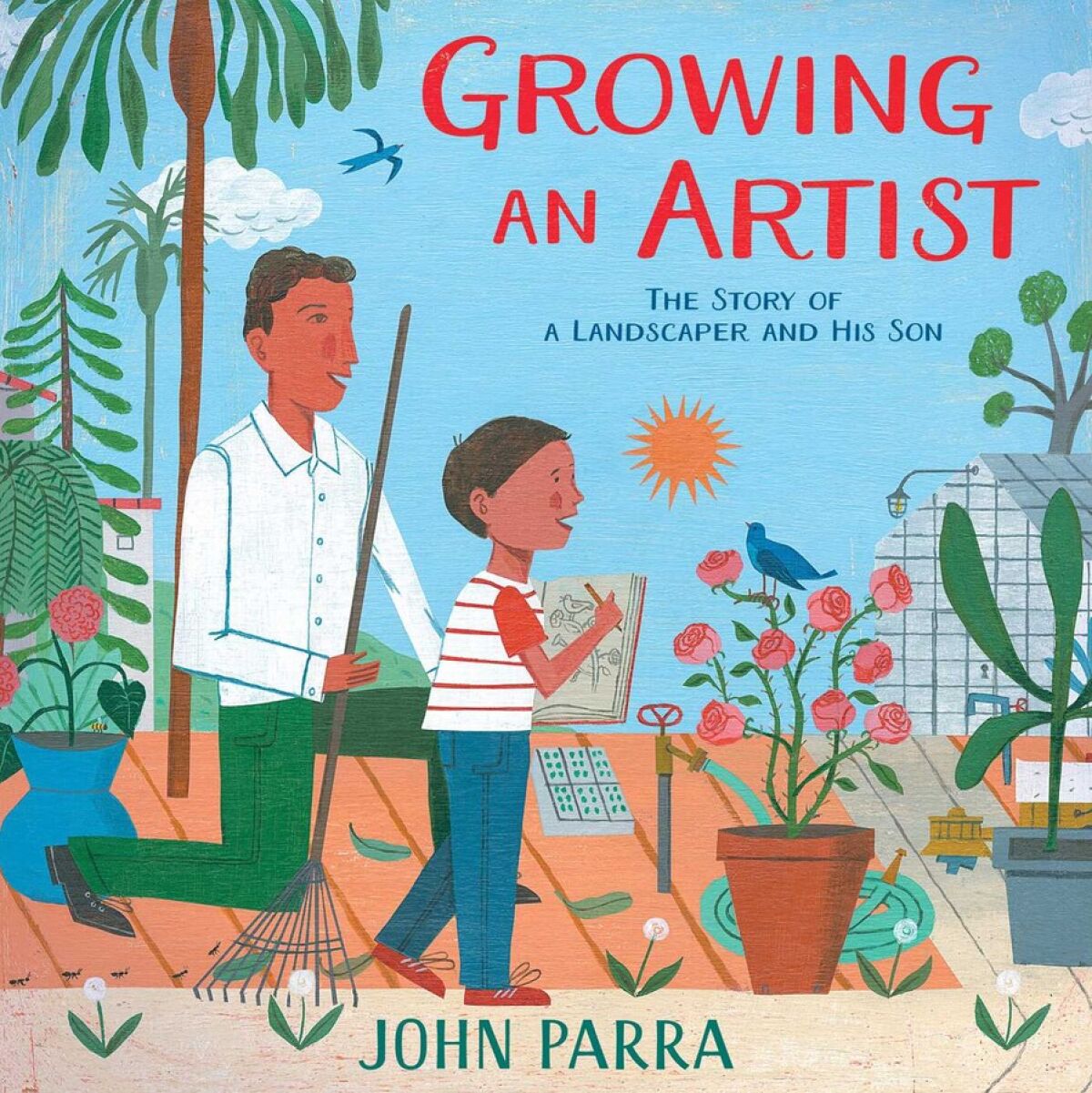 The cover of Parra's "Growing an Artist."