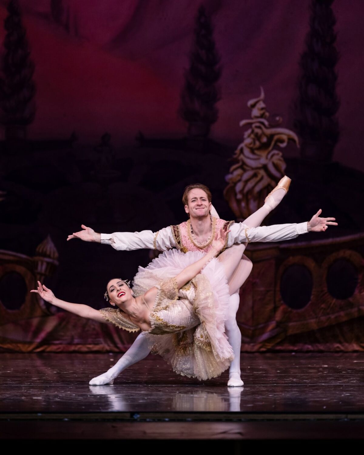 Tara Ghassemieh and Preston Swovelin in Golden State Ballet's "Nutcracker."