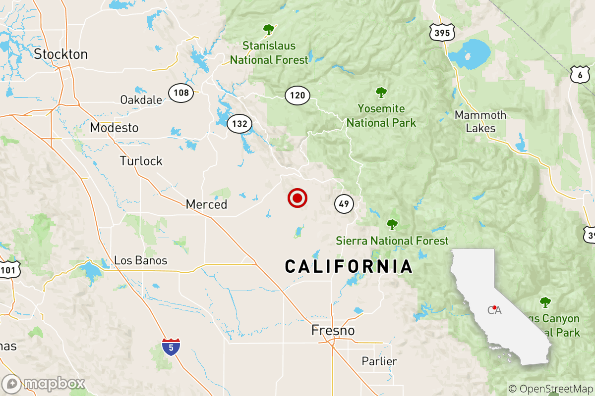 Earthquake 3 0 Quake Felt Near Chowchilla Calif Los Angeles Times