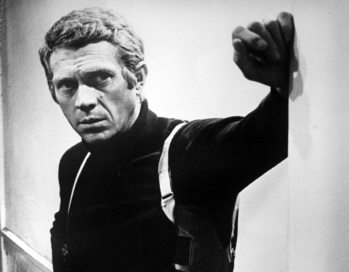 Steve McQueen stars in the 1968 movie classic "Bullitt," which is being shown at Los Angeles Theatre.