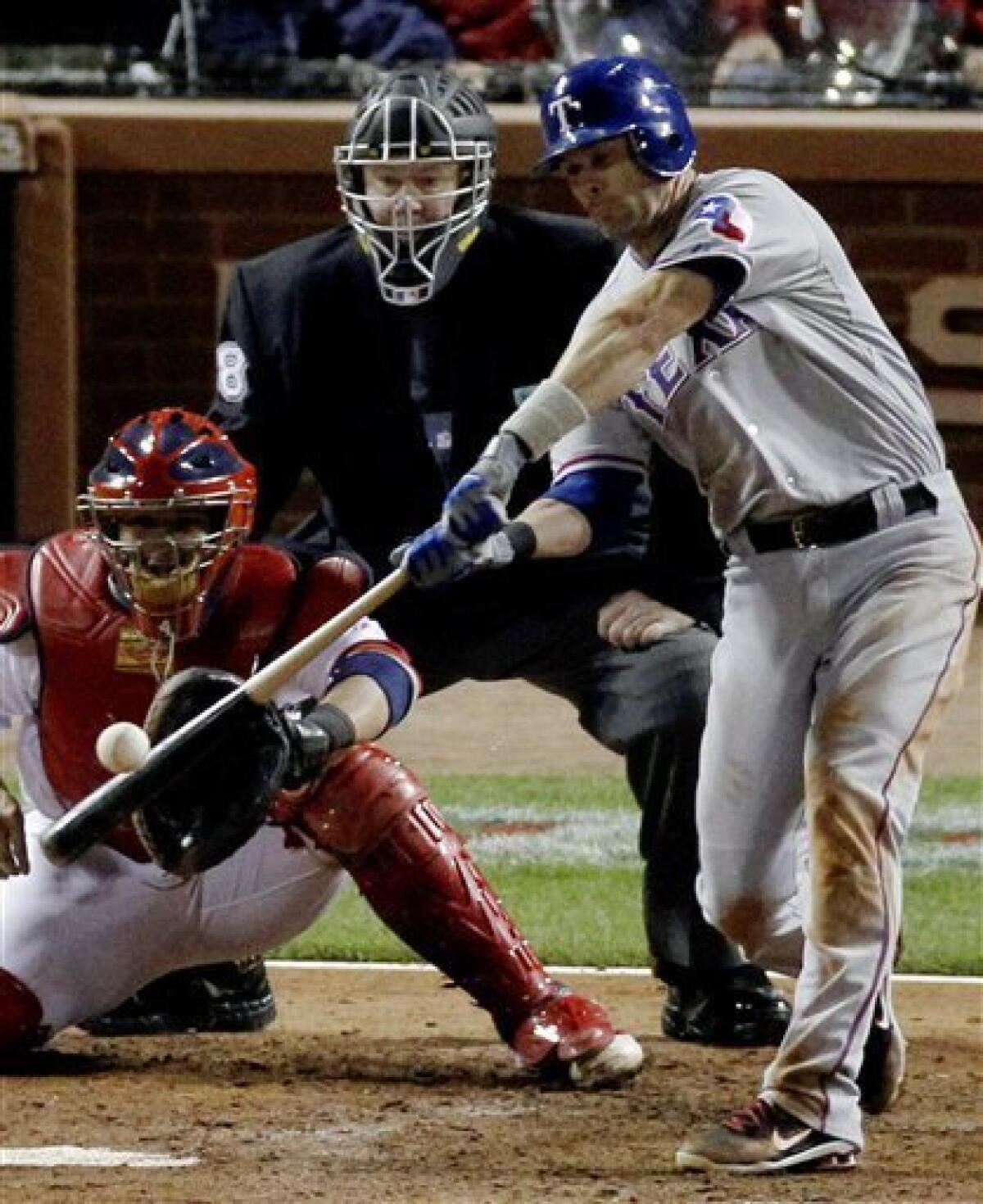 Game 6: HRs by Beltre, Cruz put Rangers up in 7th - The San Diego