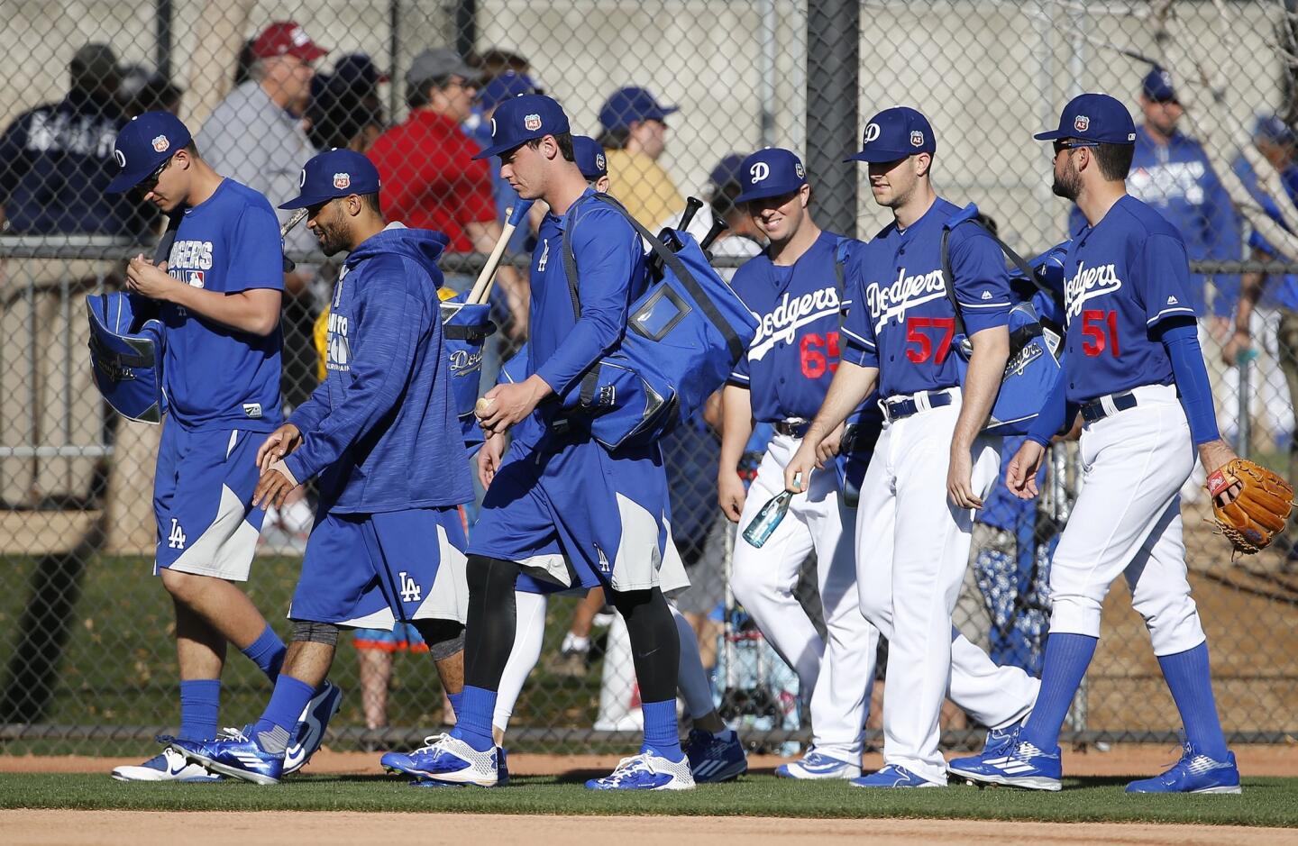 APphoto_Dodgers Spring Baseball