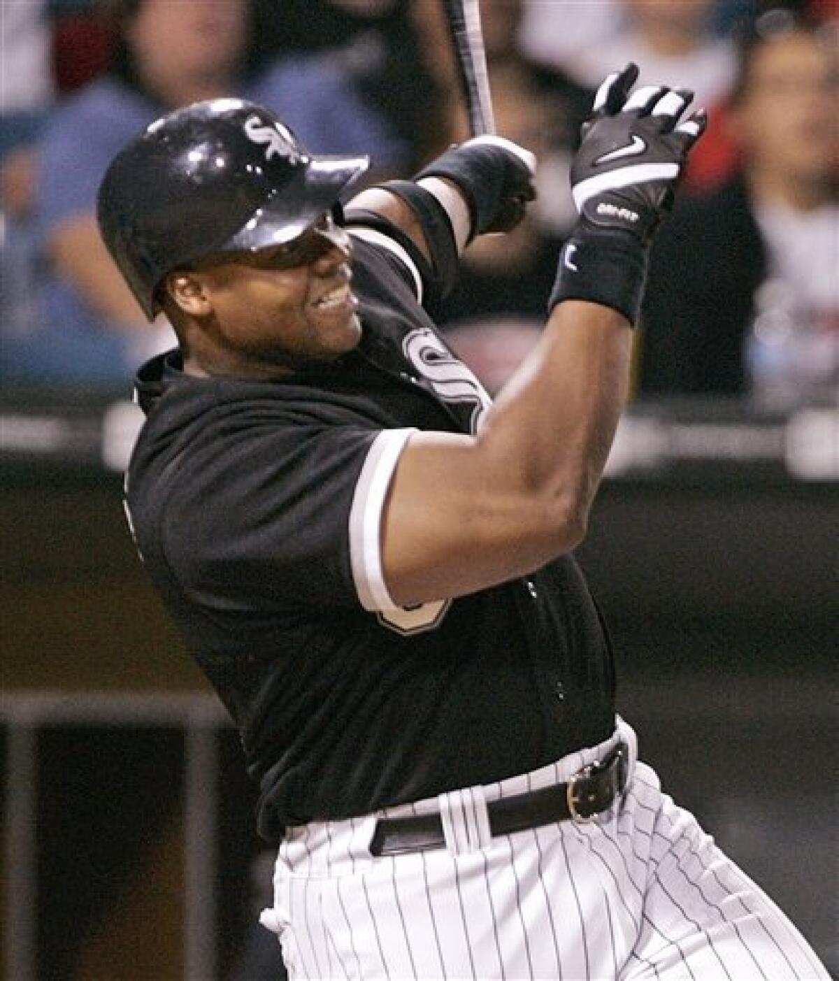 Frank Thomas hits three homers for the White Sox, becoming the Sox career  home run leader - This Day In Baseball