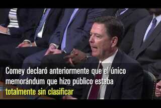 Trump continúa peleando con Comey