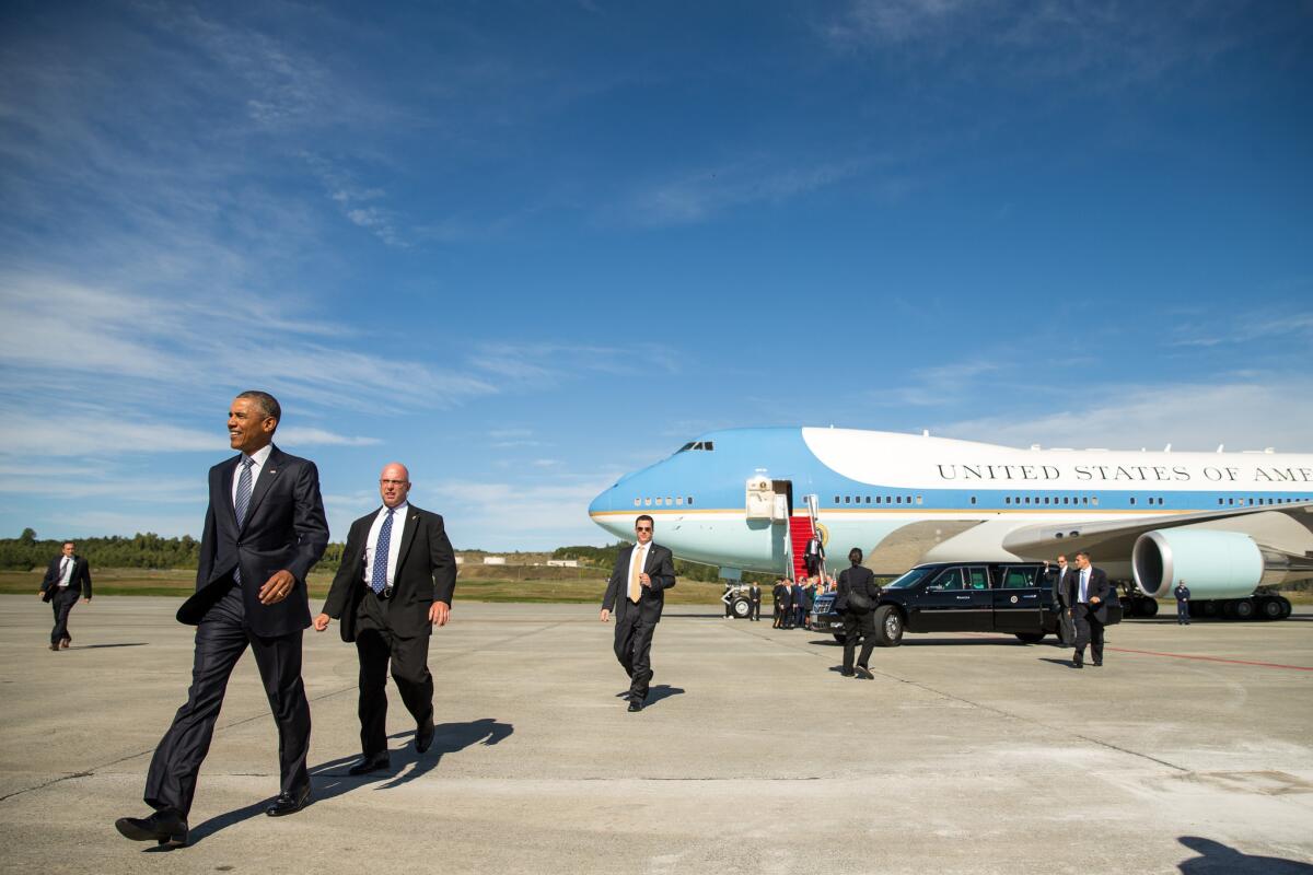 President Obama arrived in Alaska on Monday for a three-day trip aimed at showing solidarity with a state often overlooked by Washington, and to make a call to action on climate change.