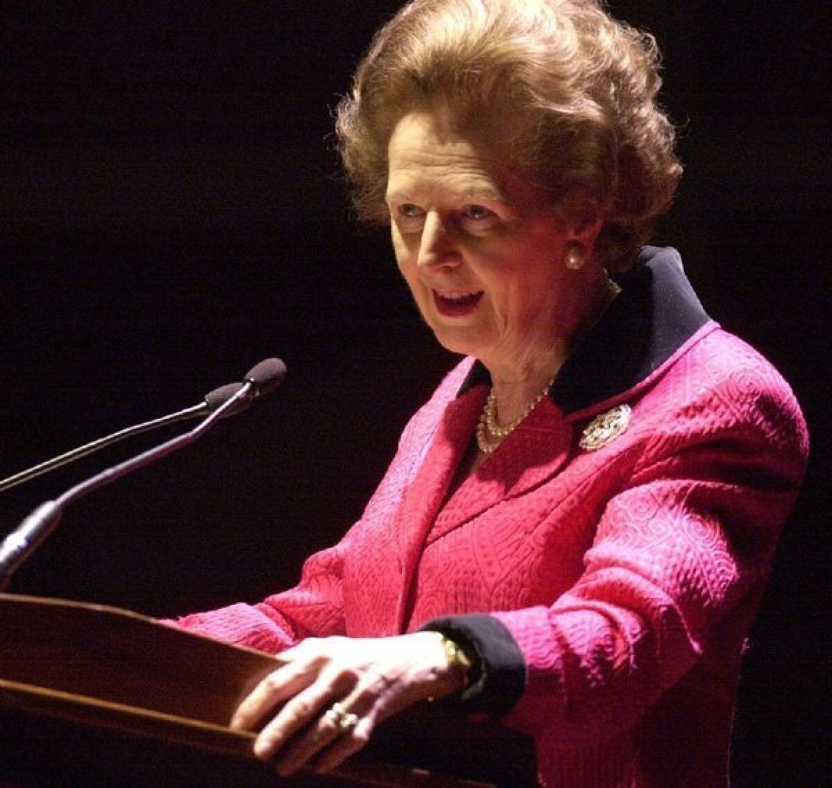 Former British Prime Minister Margaret Thatcher, who died Monday of a stroke, also suffered from dementia.