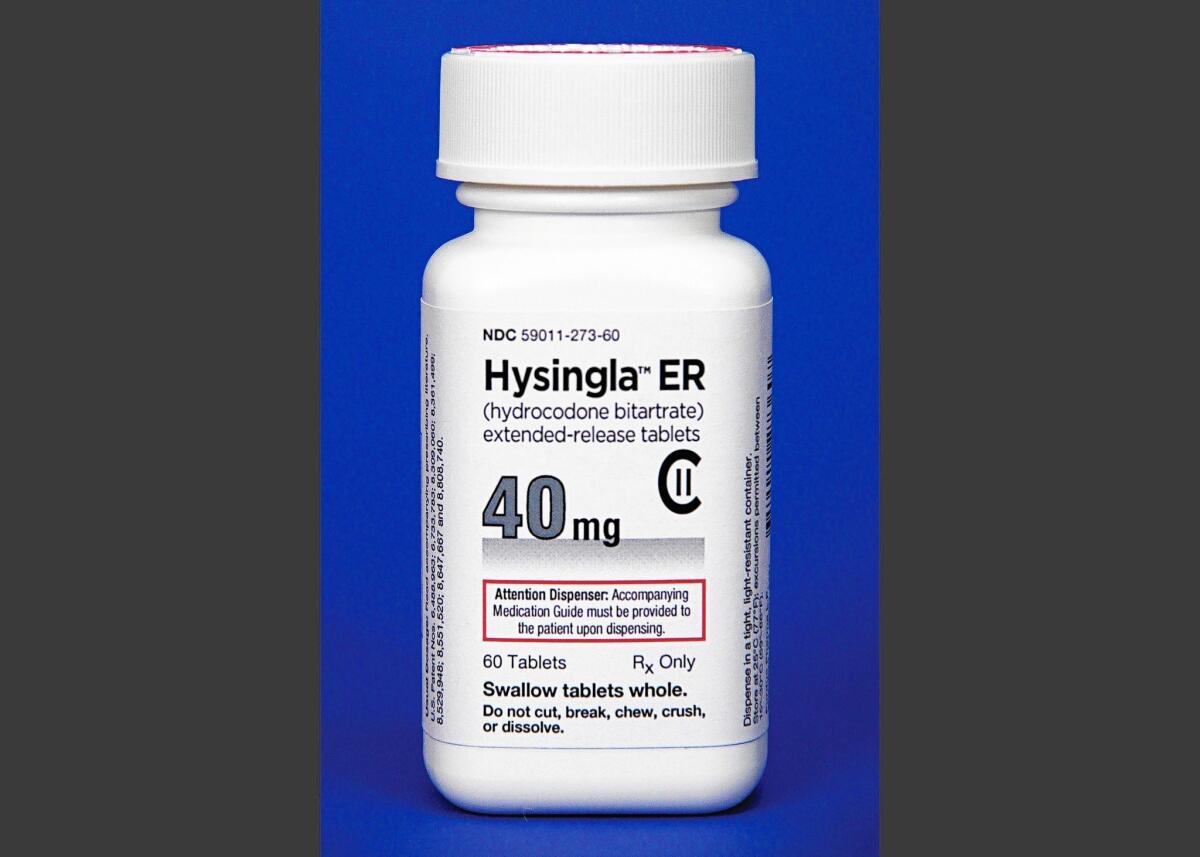 Hysingla ER is designed to thwart the immediate release of its full -- and potentially lethal -- dosage. The FDA has approved the powerful painkiller.