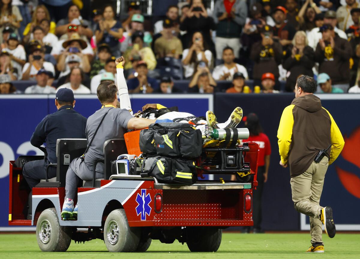 Padres provide Jurickson Profar's injury diagnosis after terrifying  on-field collapse