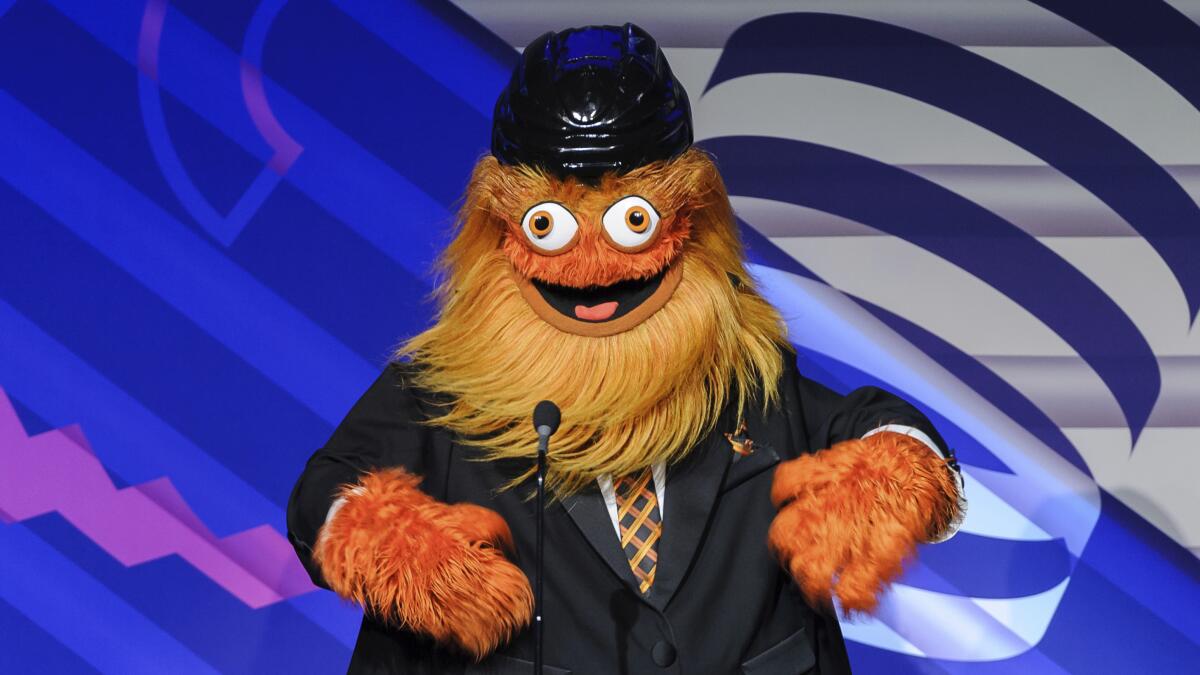 Flyers' mascot Gritty under investigation for claim he punched 13-year-old  boy