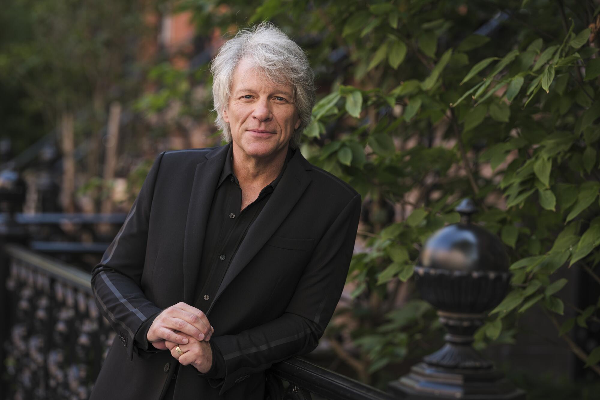 Jon Bon Jovi posa para un retrato en Nueva York el 23 de septiembre de 2020