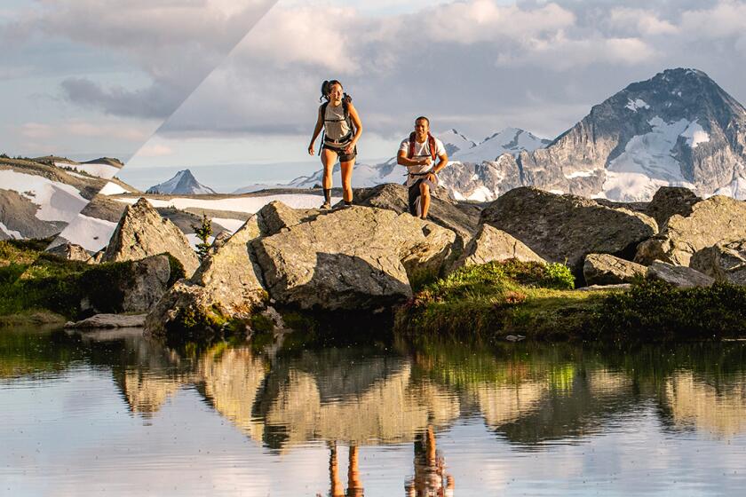 People hiking in Whistler