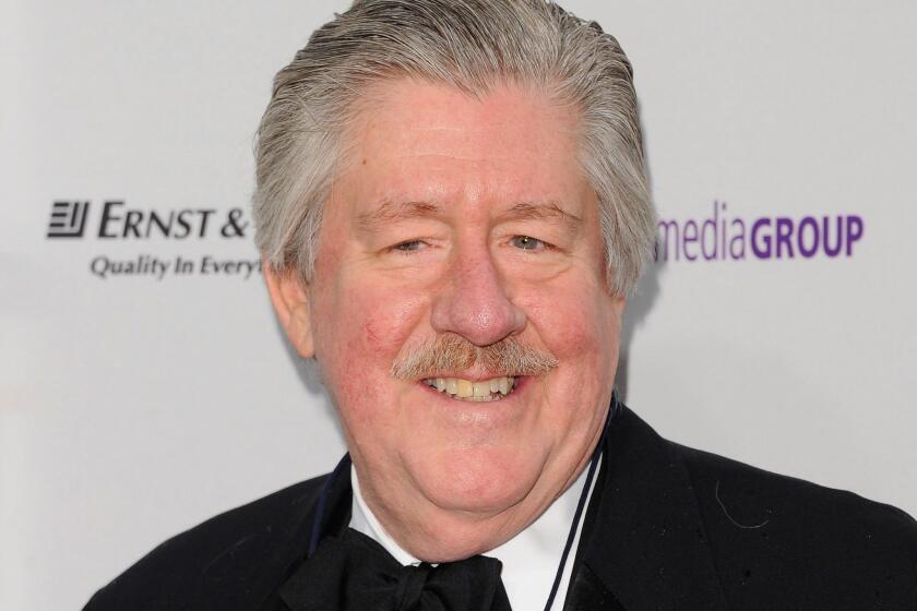 Actor Edward Herrmann attends the Emmy Awards in New York in 2011.